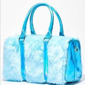 Sugar Thrillz Aqua Shagadelic Purse in Blue